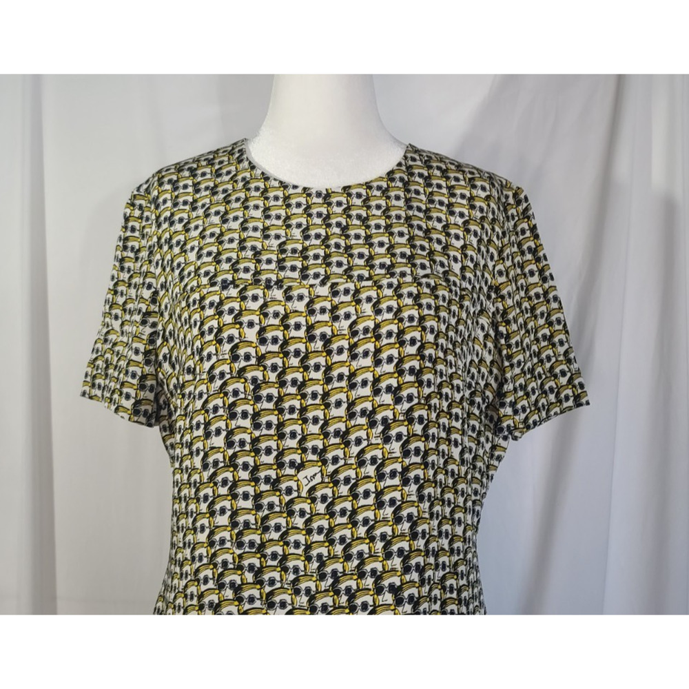 Issa London Womens Warhol Silk Sheath Dress US 6 - Picture 2 of 5